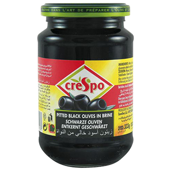 【FOOD de WINE】クレスポ ブラック種抜き 160g / ウィングエース(CRESPO PITTED BLACK OLIVE)